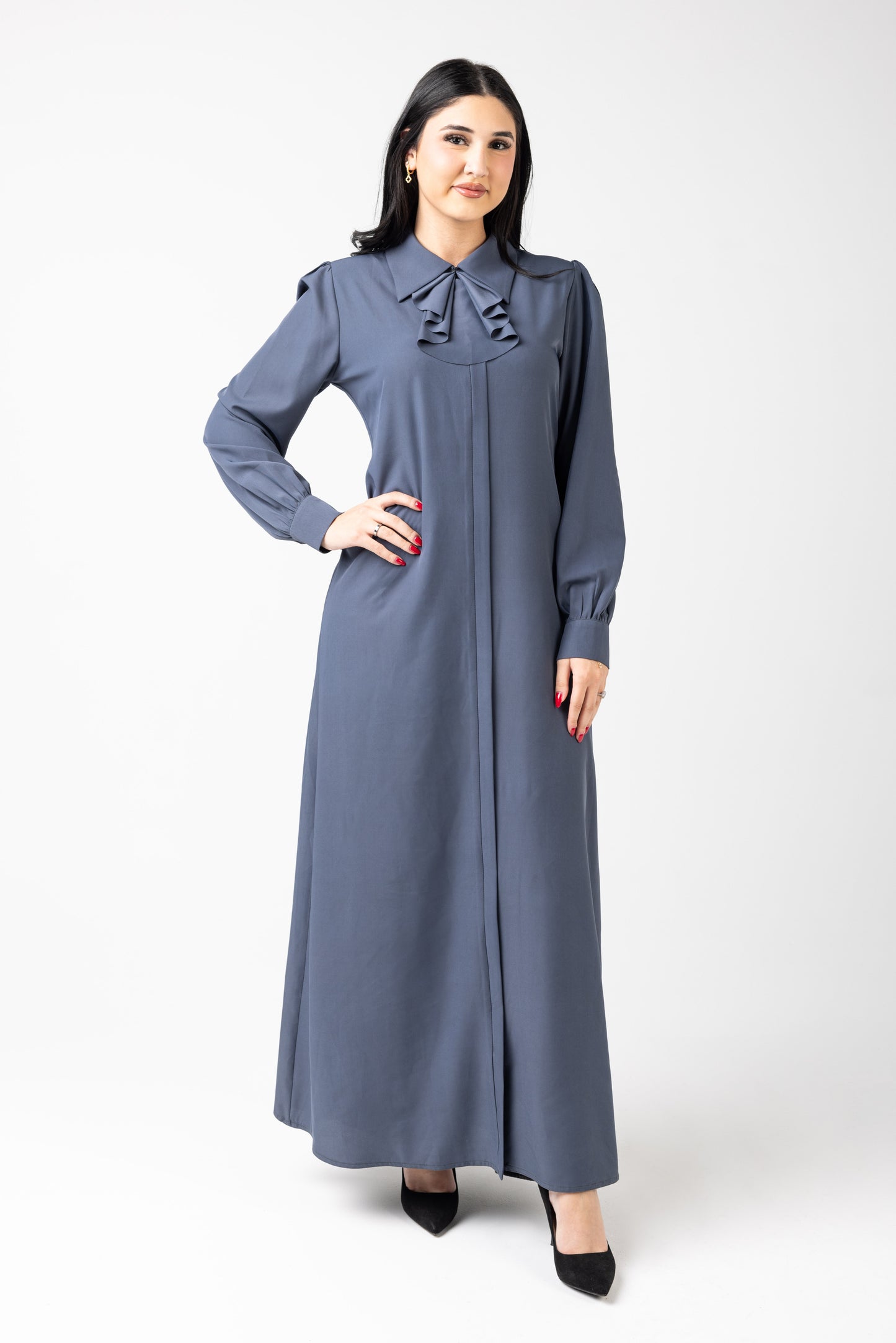 Long Sleeve Party Wear Abaya