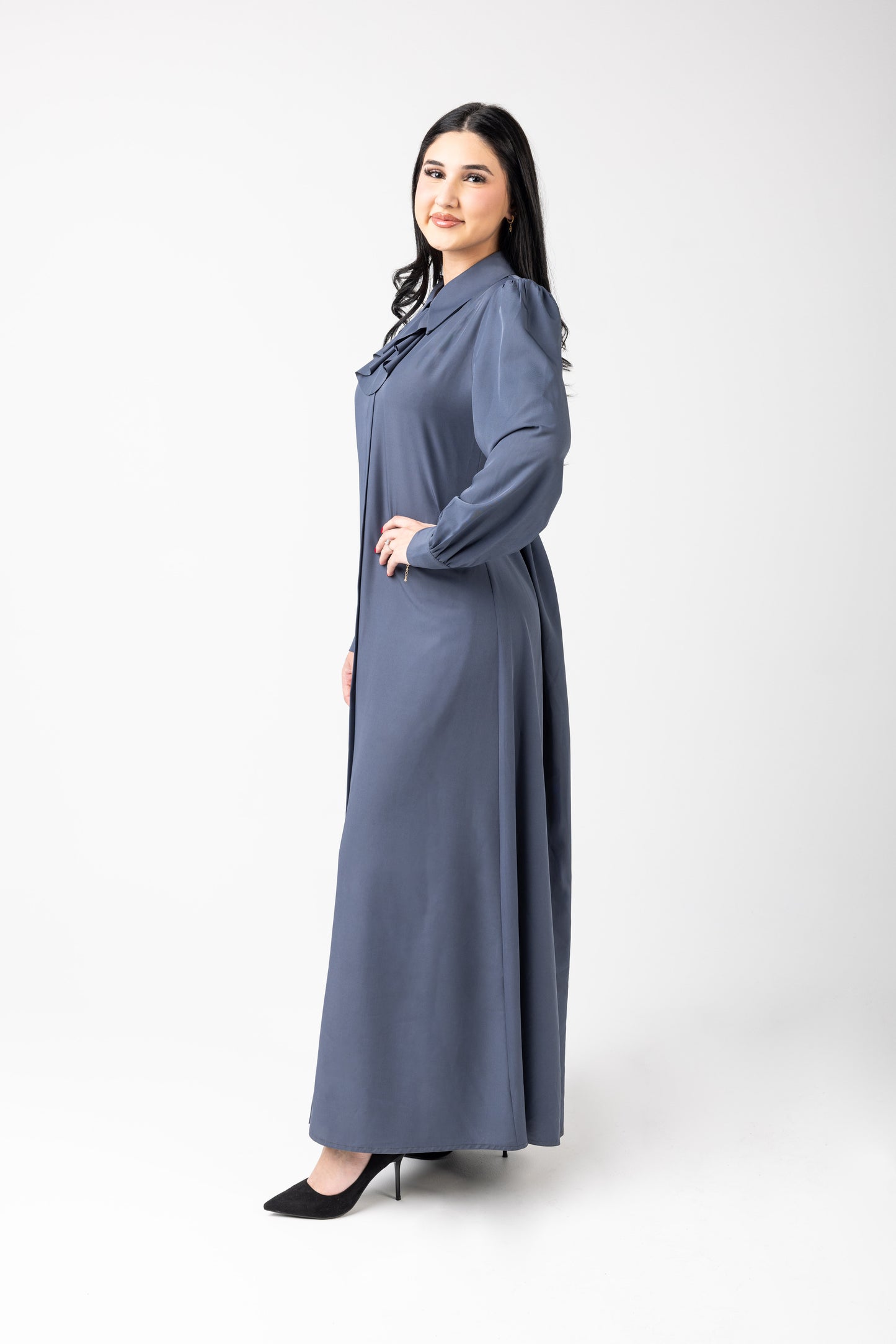 Long Sleeve Party Wear Abaya
