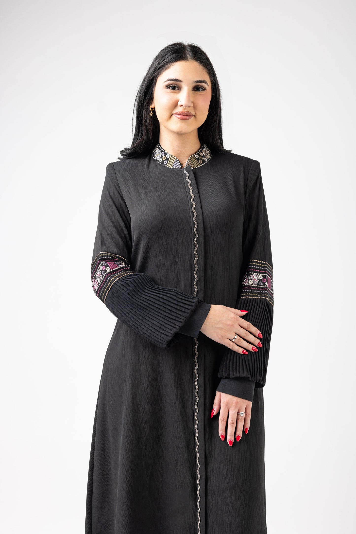traditional Lantern Sleeve Comfortable Abaya