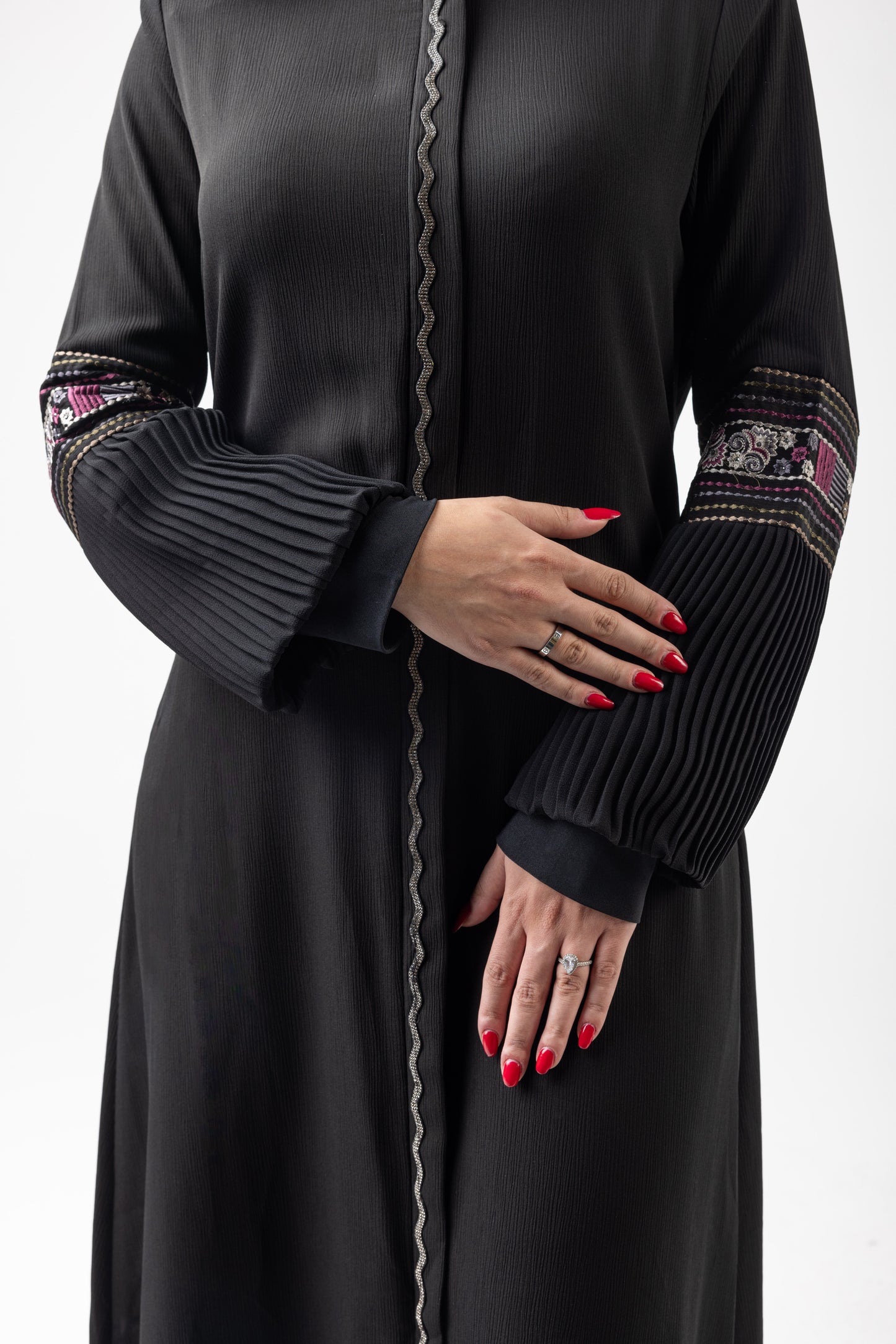 traditional Lantern Sleeve Comfortable Abaya
