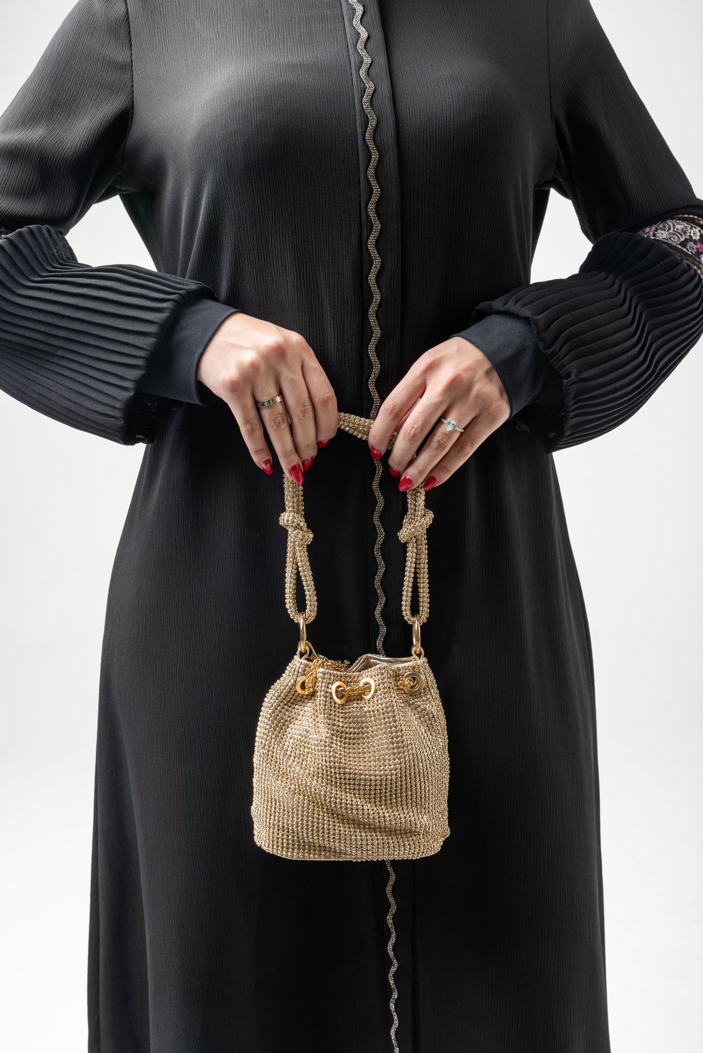 traditional Lantern Sleeve Comfortable Abaya