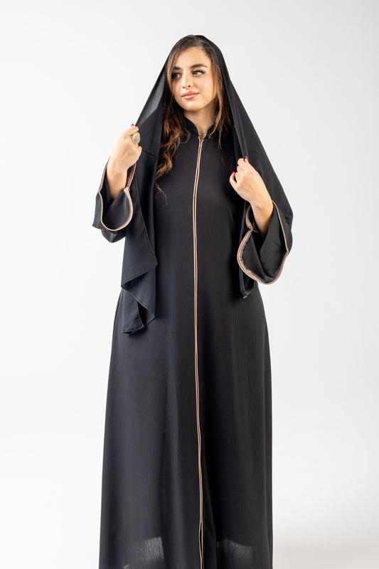 Butterfly Sleeves Black Abaya