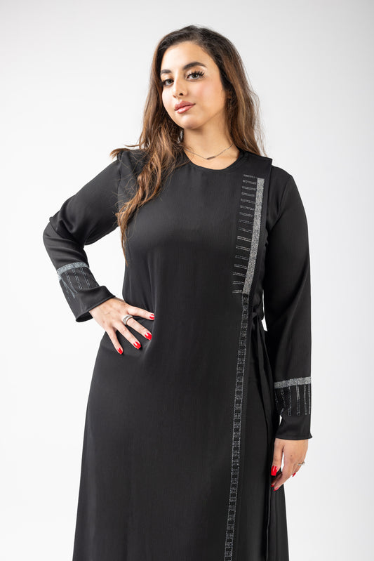 hand embellishment Abaya