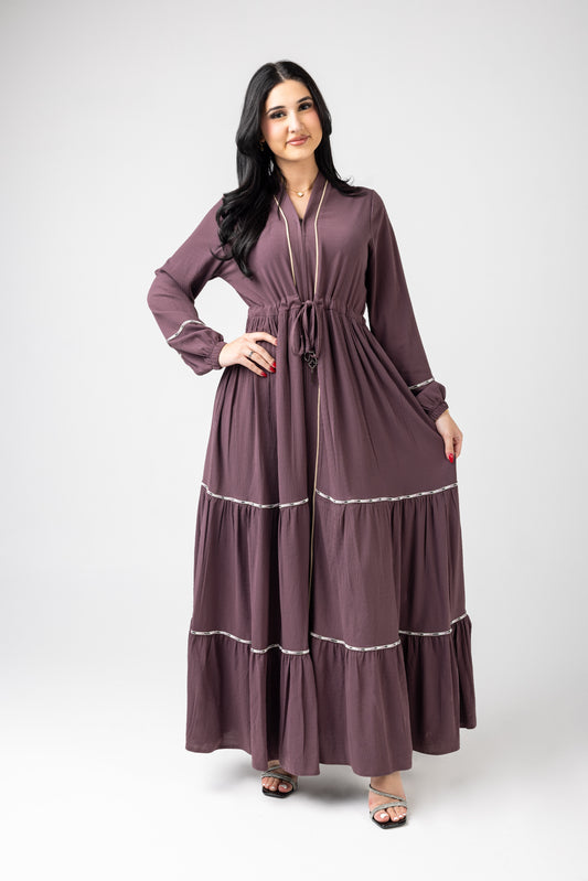 Elegant Butterfly Abaya - Multiple Color Options