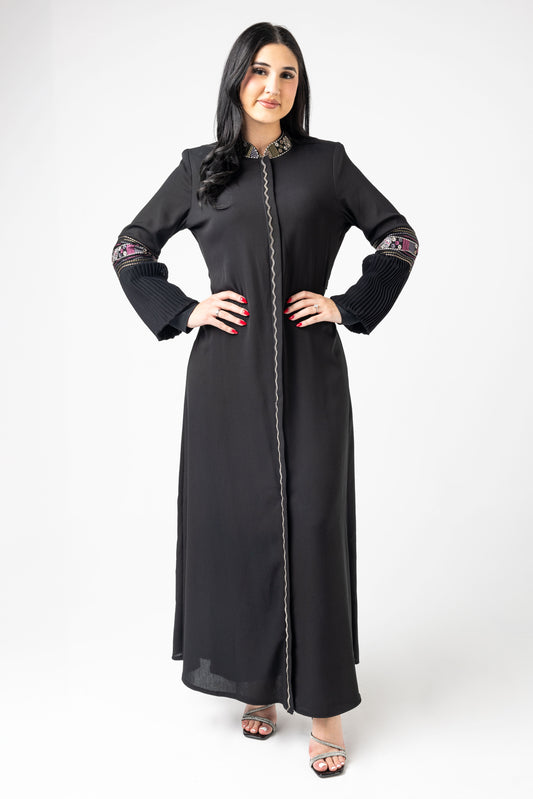 traditional Lantern Sleeve Comfortable Abaya